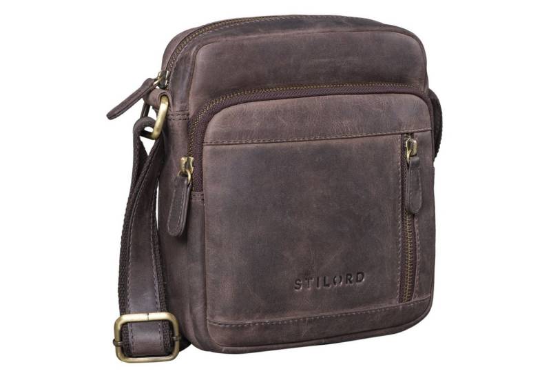 STILORD Schultertasche "Trae" Tasche Herren Umhängetasche klein Leder von STILORD