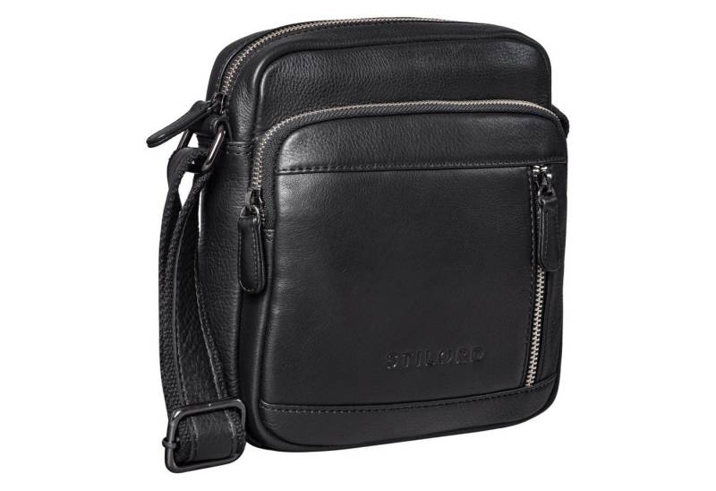STILORD Schultertasche "Trae" Tasche Herren Umhängetasche klein Leder von STILORD