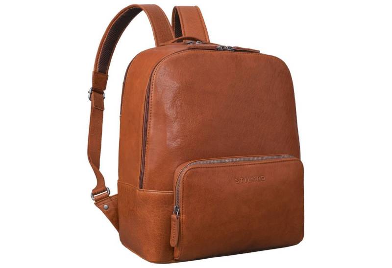 STILORD Notebook-Rucksack "Athena" Rucksack Damen groß Leder von STILORD