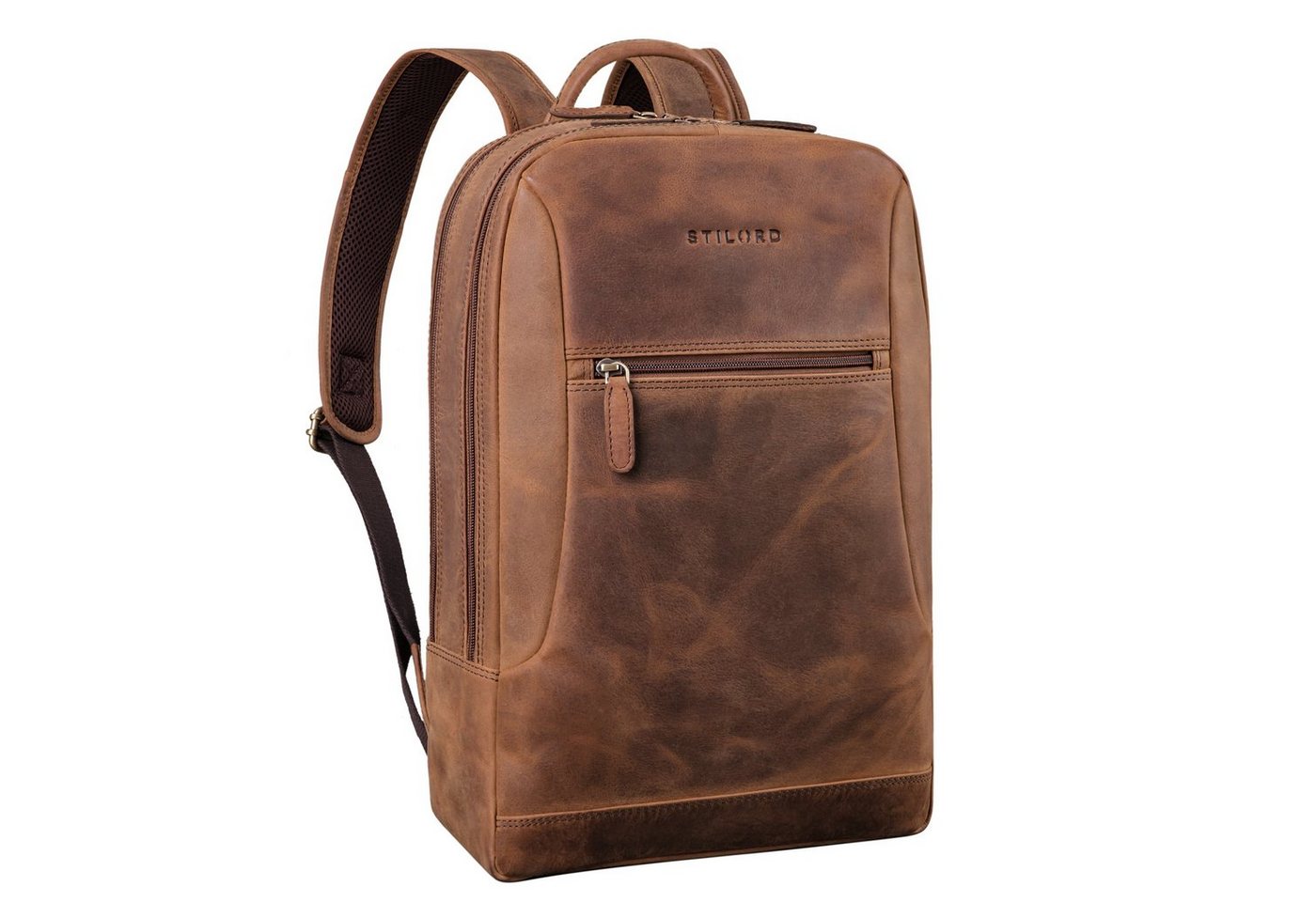 STILORD Notebook-Rucksack "Bradley" Vintage Laptoprucksack 15,6 Zoll Leder STILORD Notebook-Rucksack "Bradley" Vintage Laptoprucksack 15,6 Zoll Leder von STILORD