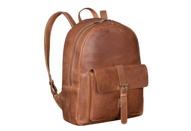 STILORD Notebook-Rucksack "Eloma" Vintage Lederrucksack Groß von STILORD