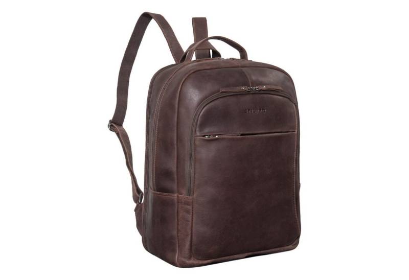 STILORD Notebook-Rucksack "Florin" XXL Business Rucksack Leder für 17 Zoll Laptop Herren & Damen von STILORD