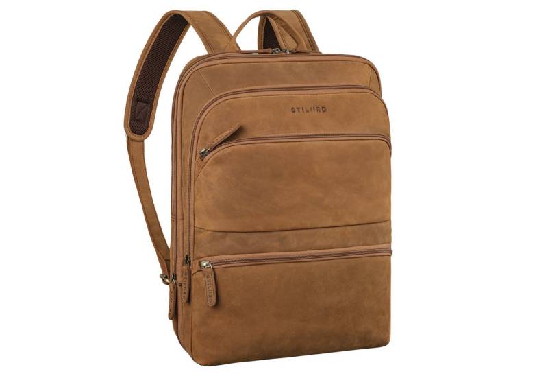 STILORD Notebook-Rucksack "Giuseppe" Schmaler Laptop Rucksack 15 - 16 Zoll für Damen und Herren von STILORD