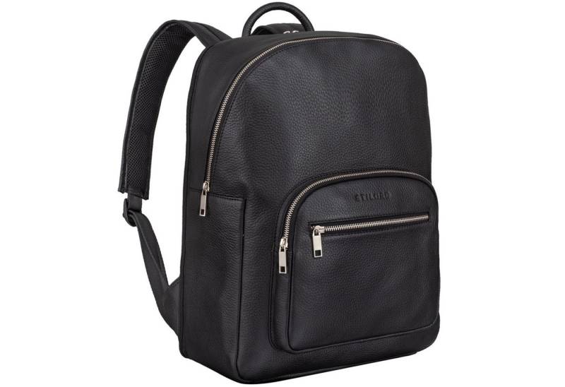 STILORD Notebook-Rucksack "Grant" Rucksack mit Laptopfach Leder von STILORD