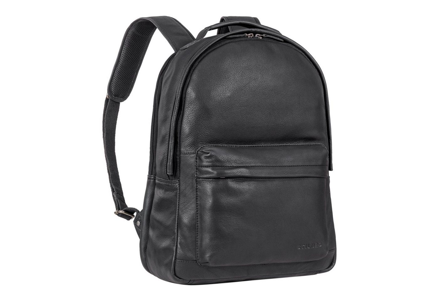STILORD Notebook-Rucksack "Hagen" Vintage Lederrucksack Damen und Herren von STILORD