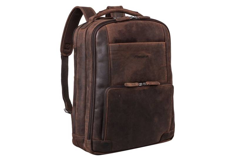 STILORD Notebook-Rucksack "Harlow" Leder Rucksack für Herren XL von STILORD