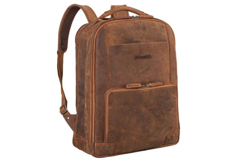 STILORD Notebook-Rucksack "Harlow" Leder Rucksack für Herren XL von STILORD