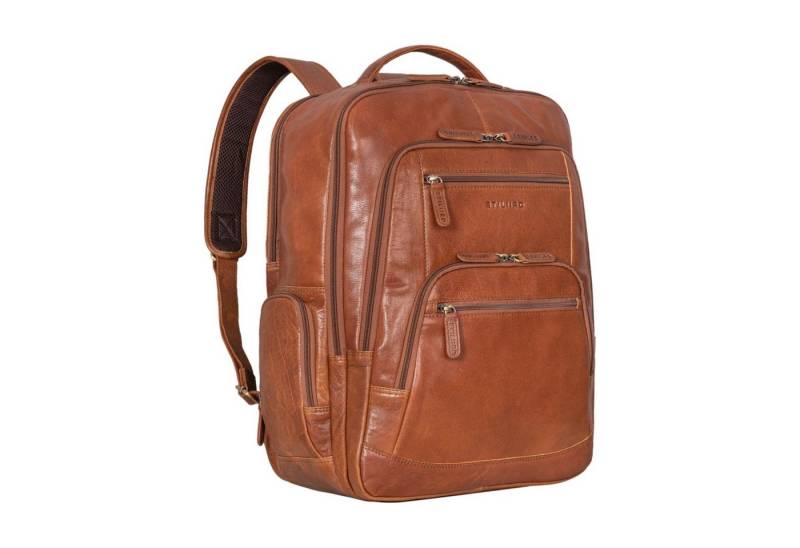 STILORD Notebook-Rucksack "Igor" Leder Rucksack mit Laptop-Fach 18 Zoll Groß Damen und Herren von STILORD