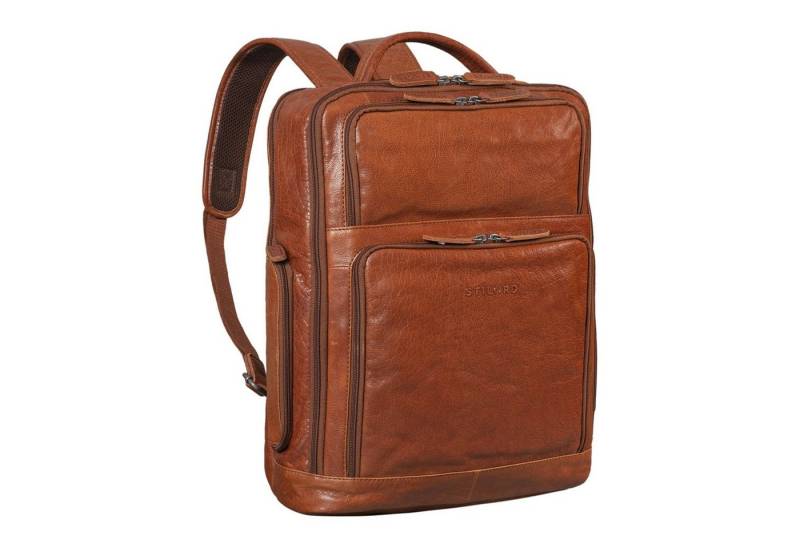 STILORD Notebook-Rucksack "Jayden" Business Rucksack Leder von STILORD