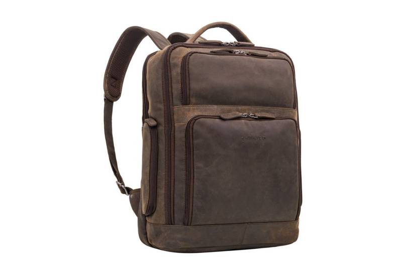 STILORD Notebook-Rucksack "Jayden" Business Rucksack Leder von STILORD