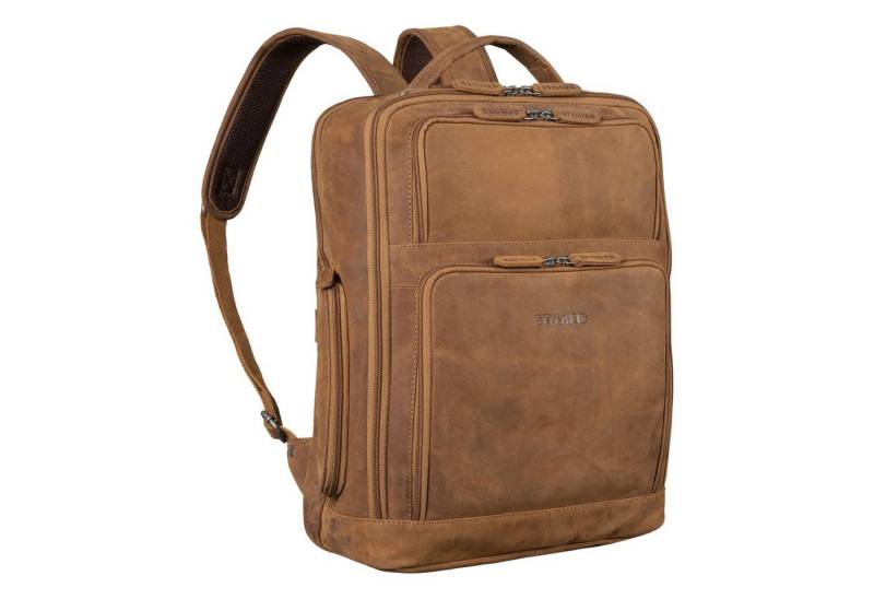 STILORD Notebook-Rucksack "Jayden" Business Rucksack Leder von STILORD