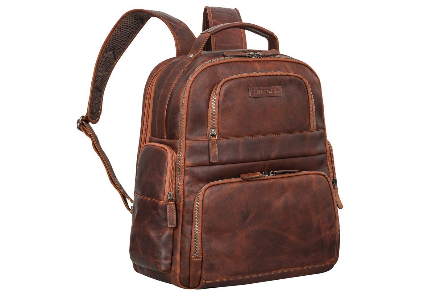 STILORD Notebook-Rucksack "Josef" XXL Leder Rucksack mit Laptop-Fach 15,6 Zoll Herren und Damen STILORD Notebook-Rucksack "Josef" XXL Leder Rucksack mit Laptop-Fach 15,6 Zoll Herren und Damen von STILORD