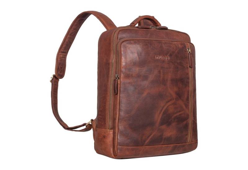 STILORD Notebook-Rucksack "Kaleb" Laptoprucksack Leder von STILORD