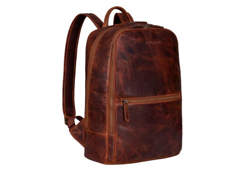 STILORD Notebook-Rucksack "Kellis" Vintage Lederrucksack Groß von STILORD