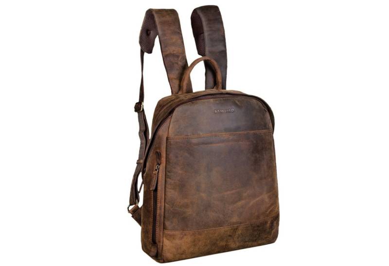 STILORD Notebook-Rucksack "Marco" Uni Rucksack Leder Vintage von STILORD