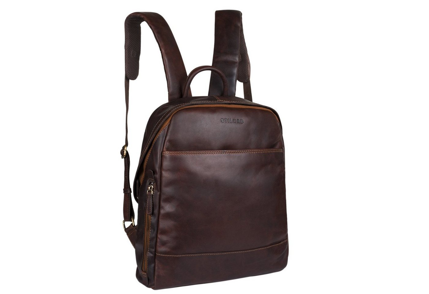 STILORD Notebook-Rucksack "Marco" Uni Rucksack Leder Vintage von STILORD