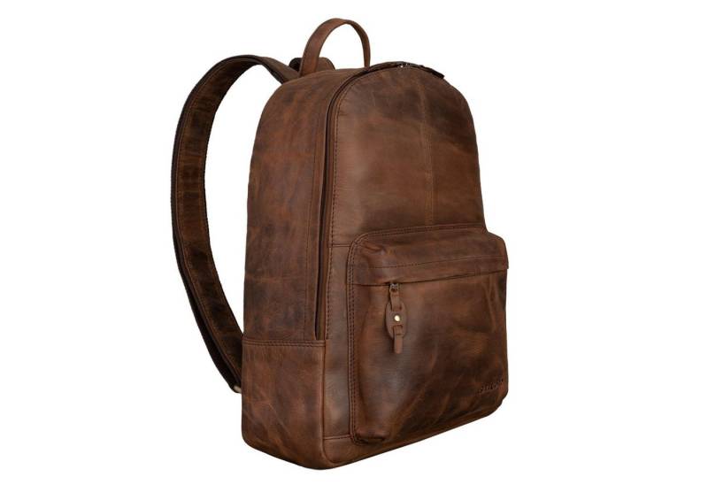 STILORD Notebook-Rucksack "Marley" Echtleder Rucksack Vintage von STILORD