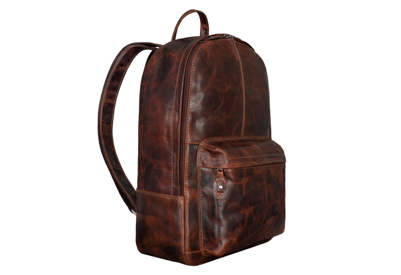 STILORD Notebook-Rucksack "Marley" Echtleder Rucksack Vintage von STILORD