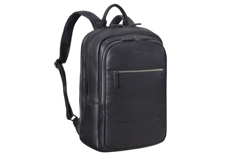 STILORD Notebook-Rucksack "Maxor" XL Business Rucksack Herren Leder von STILORD