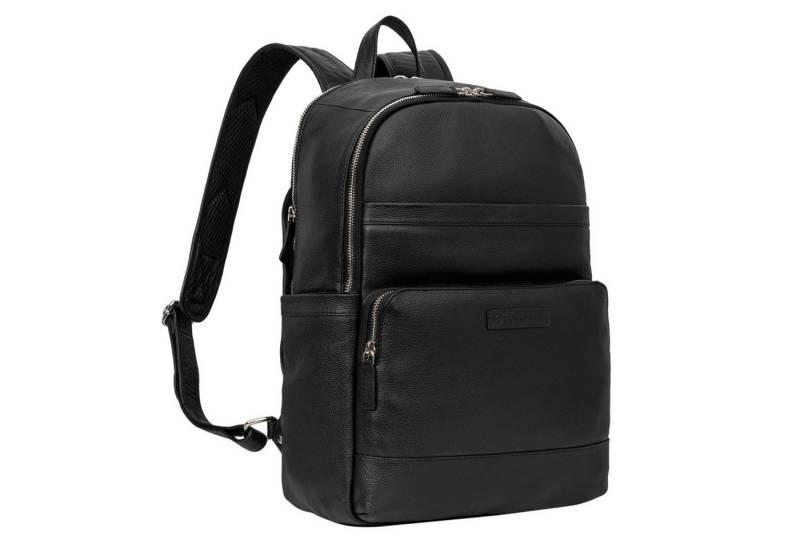 STILORD Notebook-Rucksack "Milan" Klassischer Laptop Rucksack 13,3 - 14 Zoll Echt Leder von STILORD