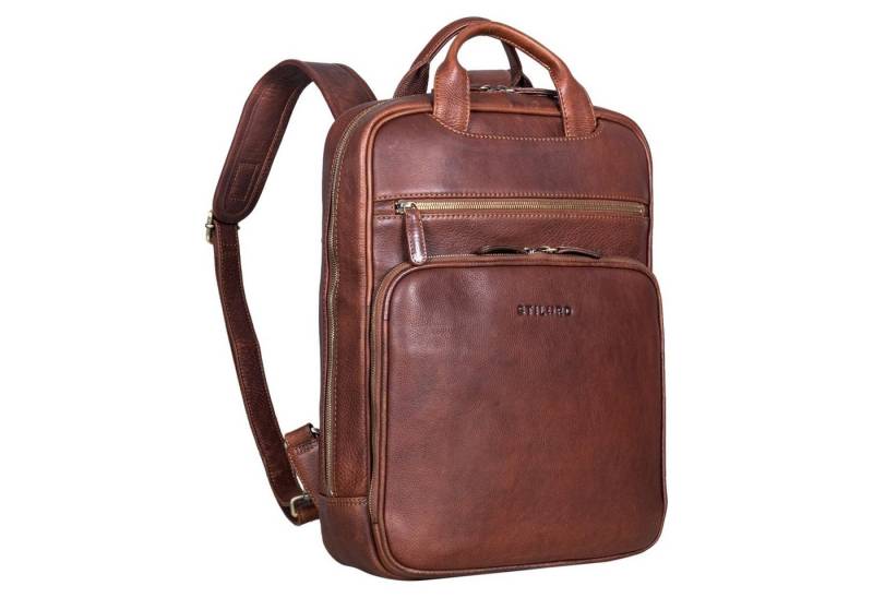 STILORD Notebook-Rucksack "Nova" Moderner Echt-Leder Rucksack Notebook 13,3 Zoll Damen / Herren von STILORD