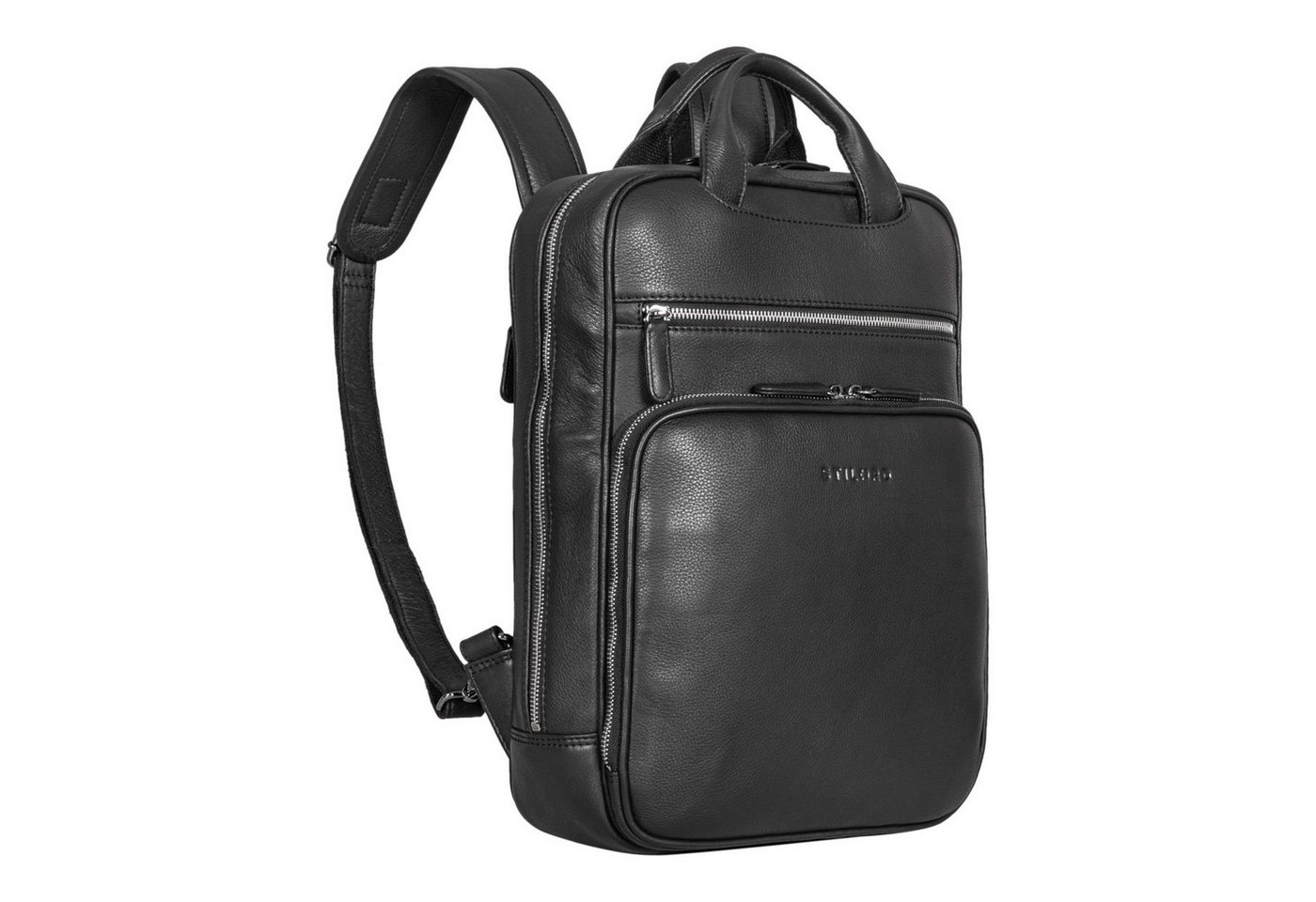 STILORD Notebook-Rucksack Nova" Leder Rucksack Notebook Fach 13,3 Zoll" von STILORD