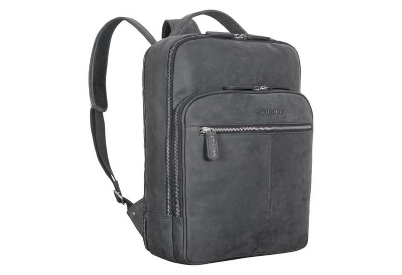 STILORD Notebook-Rucksack "Pietro" Business Lederrucksack Groß von STILORD