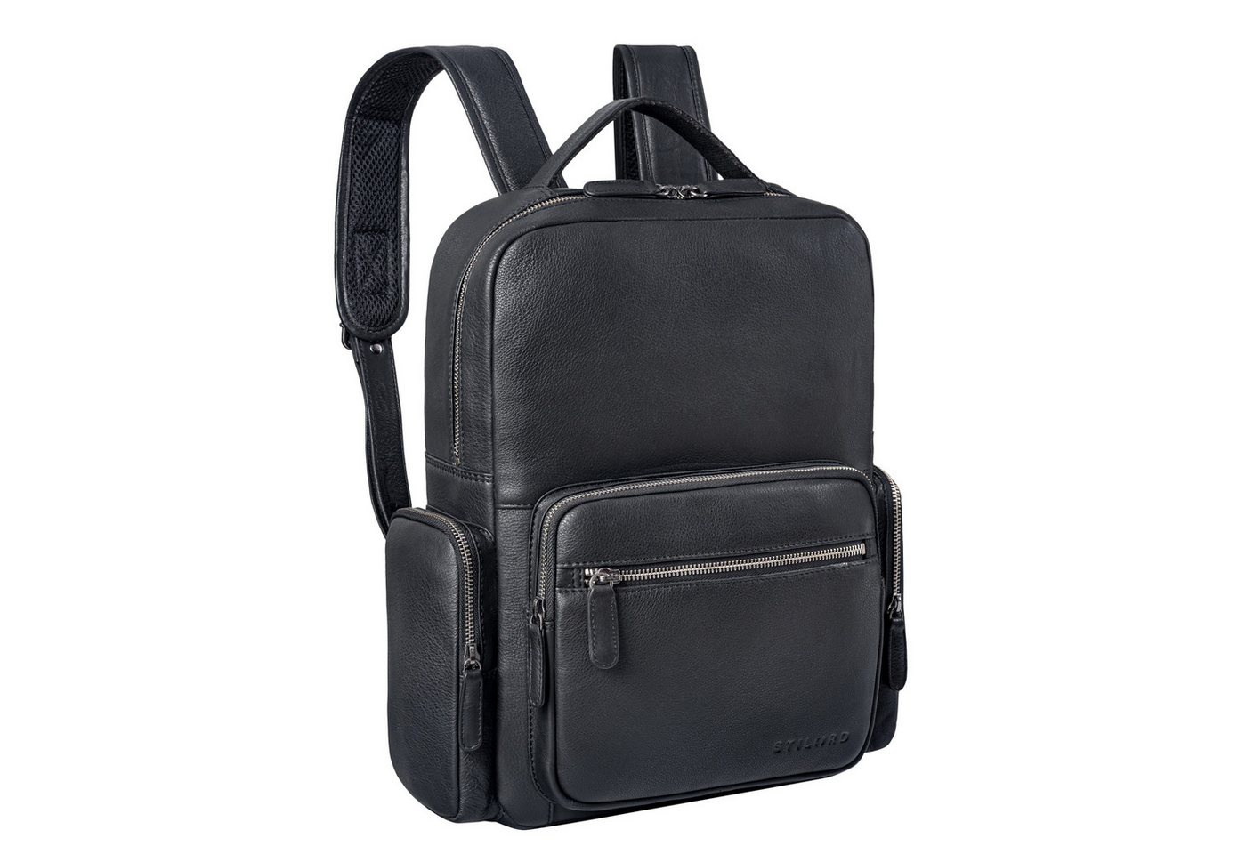 STILORD Notebook-Rucksack "Polino" Business Rucksack Herren Leder 15,6 Zoll von STILORD