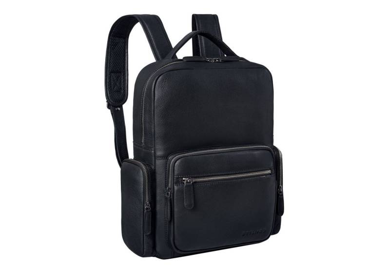 STILORD Notebook-Rucksack "Raphael" Business Lederrucksack Groß von STILORD