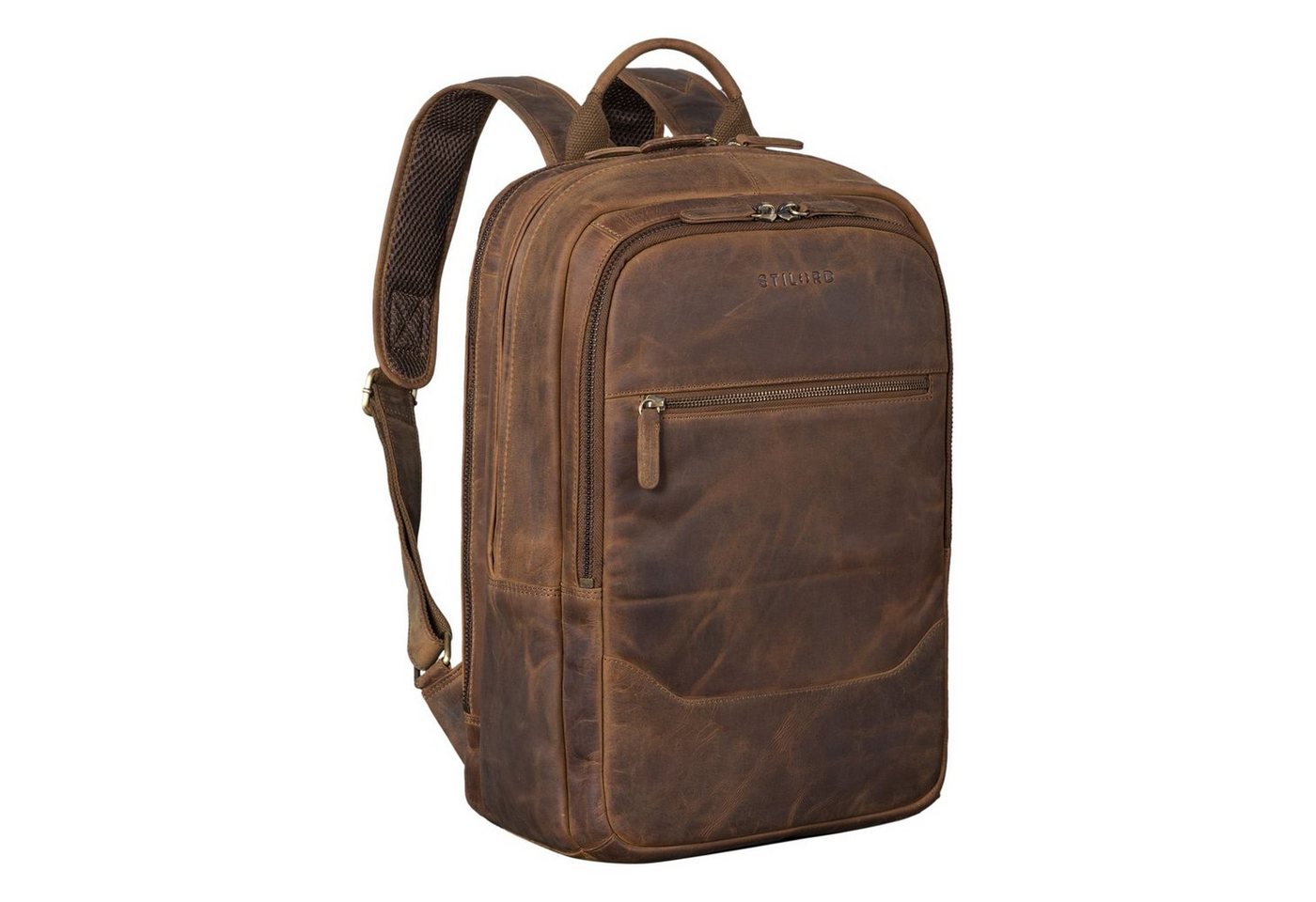 STILORD Notebook-Rucksack Reece" Business Lederrucksack Vintage" von STILORD