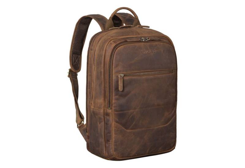 STILORD Notebook-Rucksack "Reece" Business Lederrucksack Vintage von STILORD