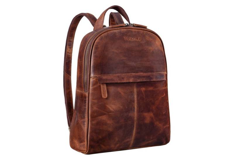 STILORD Notebook-Rucksack "Renée" Arbeitsrucksack Leder von STILORD