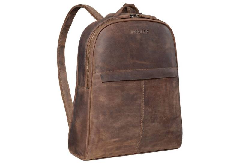 STILORD Notebook-Rucksack "Renée" Arbeitsrucksack Leder von STILORD