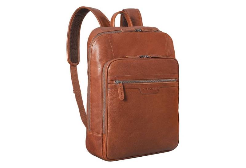 STILORD Notebook-Rucksack STILORD "Malik" Business Rucksack Leder Groß von STILORD