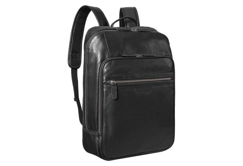STILORD Notebook-Rucksack STILORD "Malik" Business Rucksack Leder Groß von STILORD