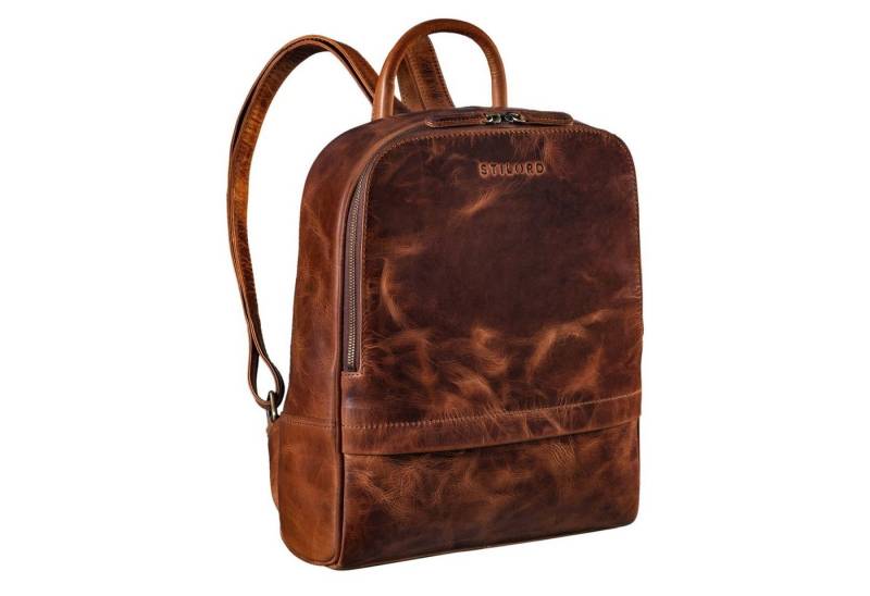 STILORD Notebook-Rucksack STILORD "Peyton" Rucksack Leder Arbeit von STILORD