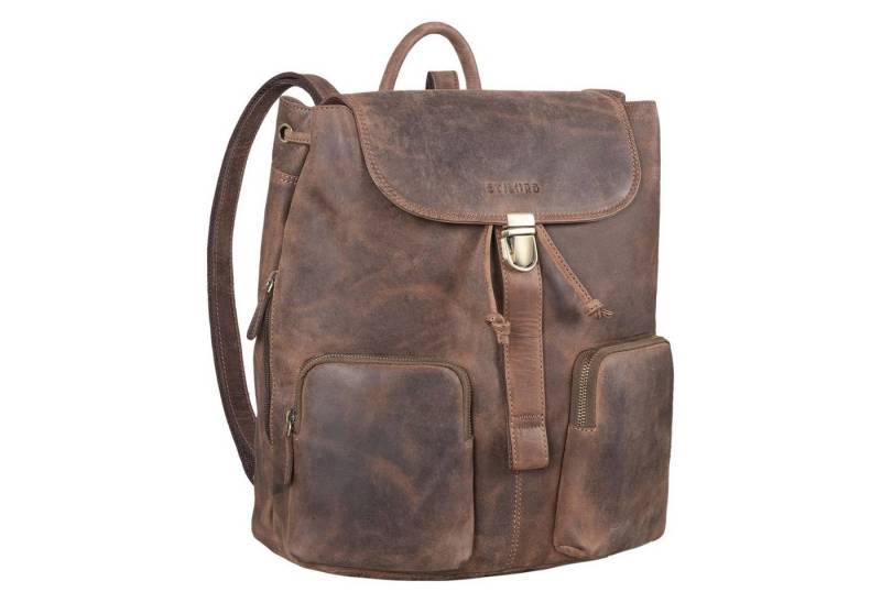 STILORD Notebook-Rucksack “Sidney” Leder Businessrucksack Damen von STILORD