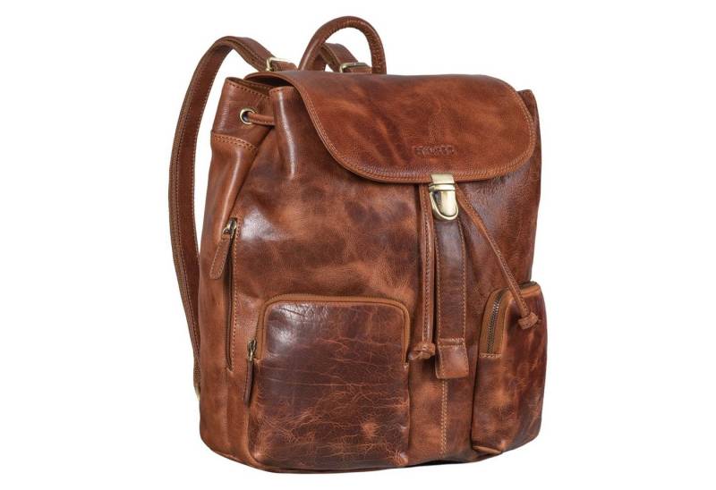 STILORD Notebook-Rucksack “Sidney” Leder Businessrucksack Damen von STILORD