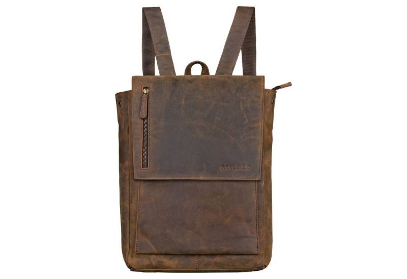 STILORD Notebook-Rucksack "Simon" Daypack Rucksack Leder Vintage von STILORD
