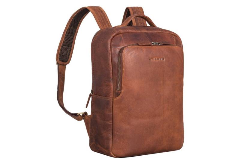 STILORD Notebook-Rucksack "Sören" Business Rucksack Leder mit Laptop-Fach 15 - 16 Zoll Leder von STILORD