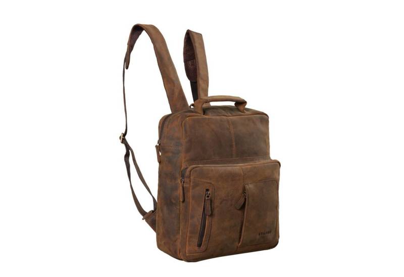 STILORD Notebook-Rucksack "Toni" Vintage Leder Rucksack groß von STILORD