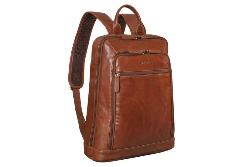 STILORD Notebook-Rucksack "Watson" Laptop Rucksack 15.6 Zoll Leder von STILORD