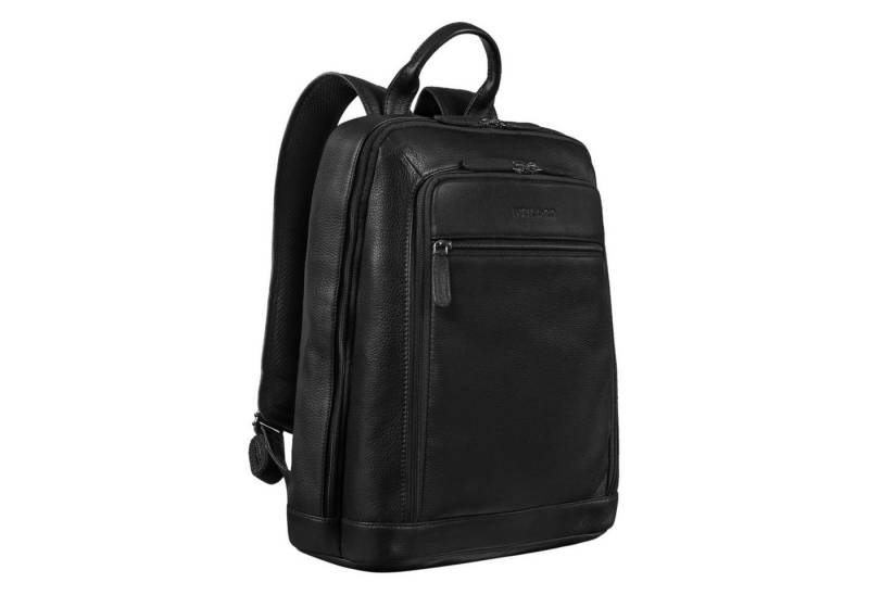 STILORD Notebook-Rucksack "Watson" Laptop Rucksack 15.6 Zoll Leder von STILORD