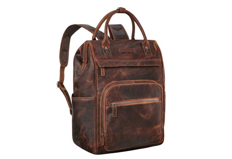STILORD Notebook-Rucksack "Wendelin" Premium Leder Rucksack mit Laptop-Fach STILORD Notebook-Rucksack "Wendelin" Premium Leder Rucksack mit Laptop-Fach von STILORD