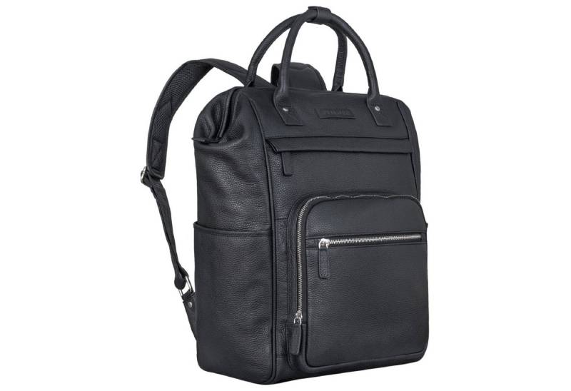 STILORD Notebook-Rucksack "Wendelin" Premium Leder Rucksack mit Laptop-Fach von STILORD
