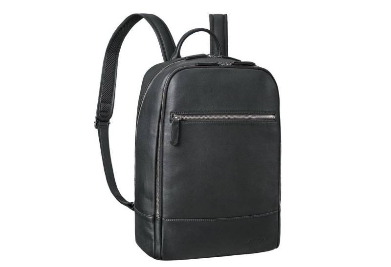 STILORD Notebook-Rucksack "Willis" Großer Tagesrucksack für Damen und Herren Echtleder von STILORD