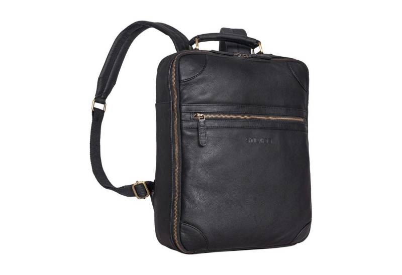 STILORD Notebookrucksack "Castiel" Business Rucksack Echtleder von STILORD