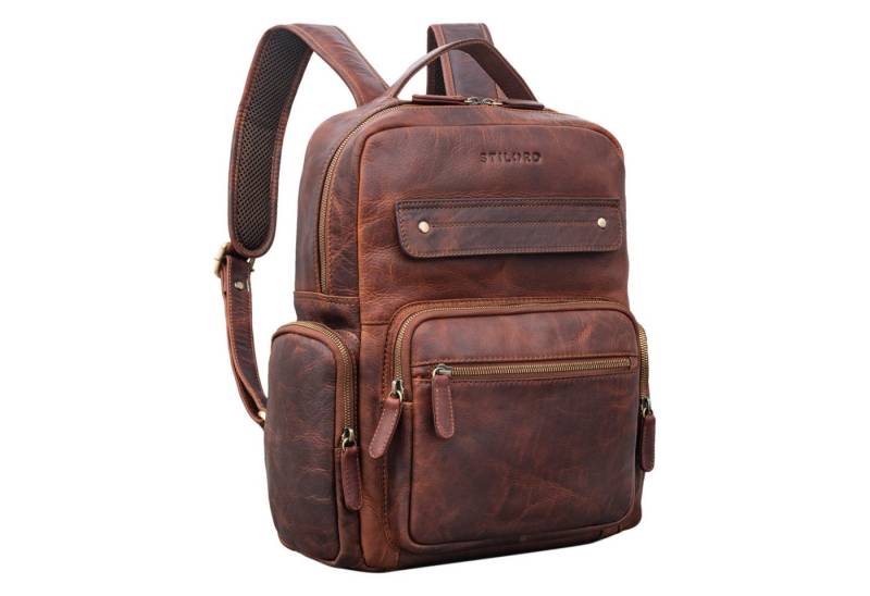 STILORD Notebookrucksack "Edison" Moderner Studenten-Rucksack mit Laptop-Fach 13,5 Zoll von STILORD
