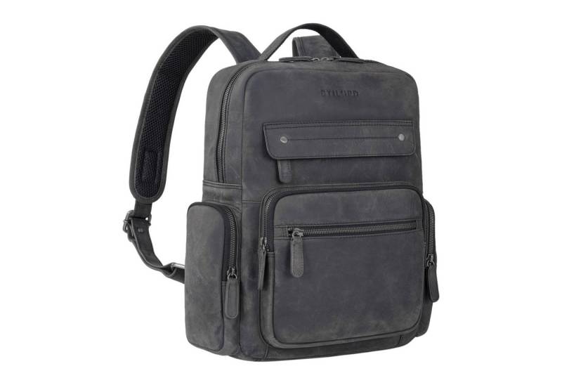 STILORD Notebookrucksack "Edison" Moderner Studenten-Rucksack mit Laptop-Fach 13,5 Zoll von STILORD