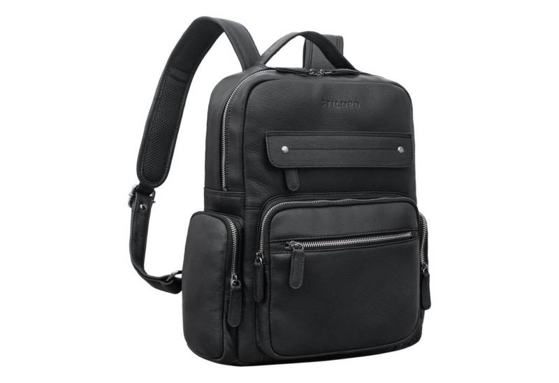 STILORD Notebookrucksack "Edison" Moderner Studenten-Rucksack mit Laptop-Fach 13,5 Zoll von STILORD